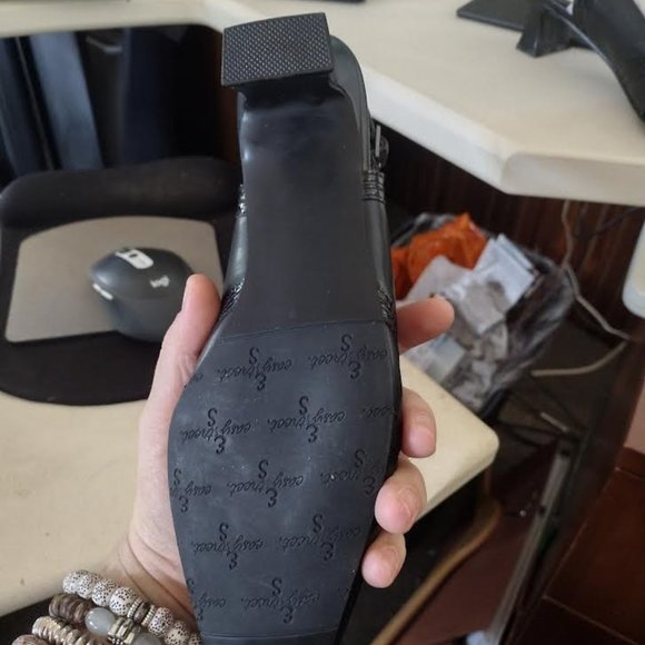 East Street Size Six Square toe block heels Size 6, 6, 5 1/2 - Picture 4 of 6